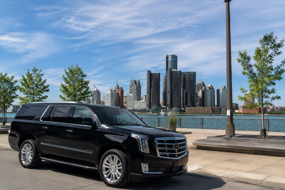 detroit luxury transportation riverfront